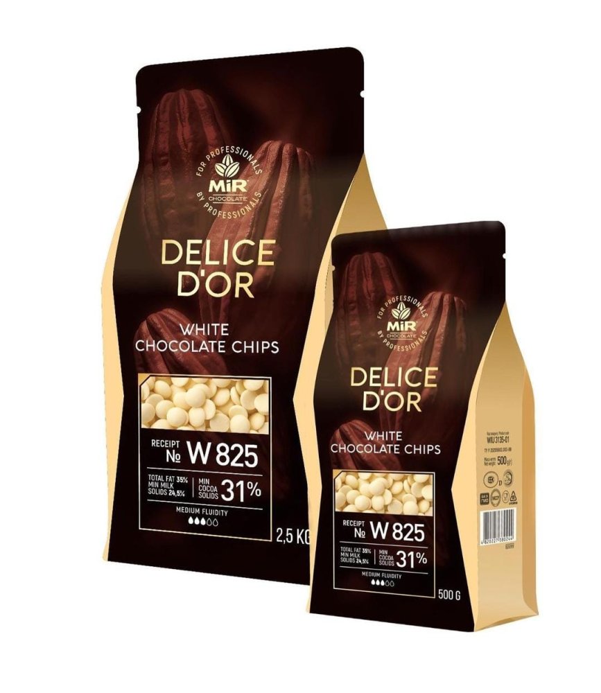 Delice D`or ag sokolad 31% (qepik formasinda)